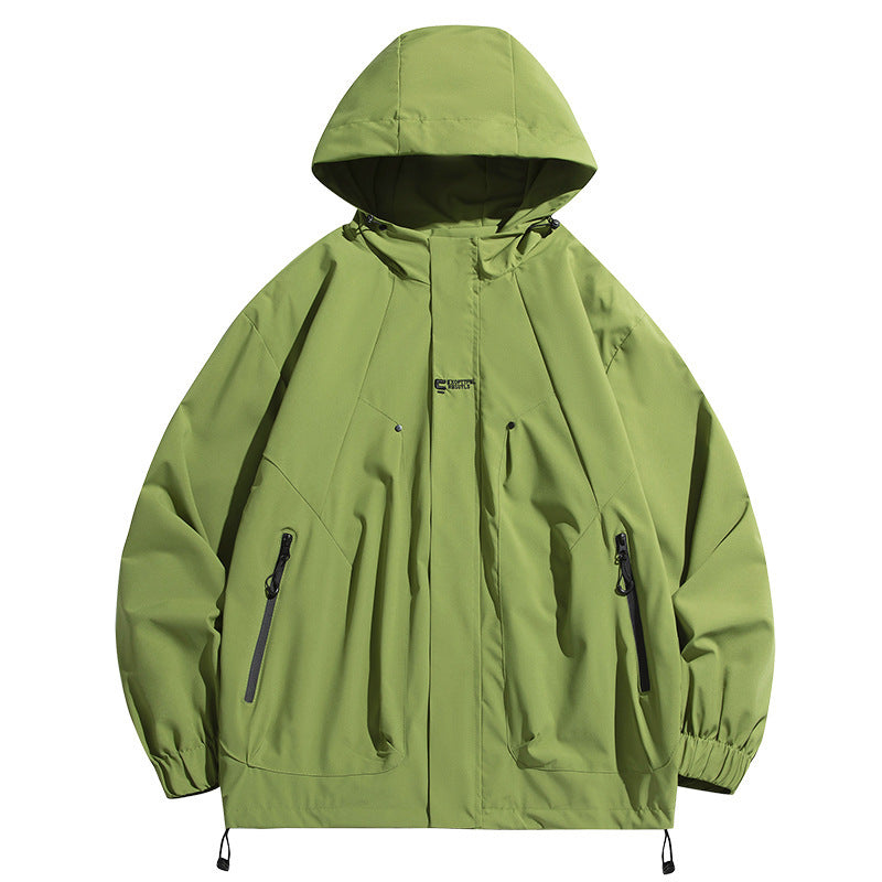 Wasserabweisende Funktionsjacke Unisex Verstellbar Modern
