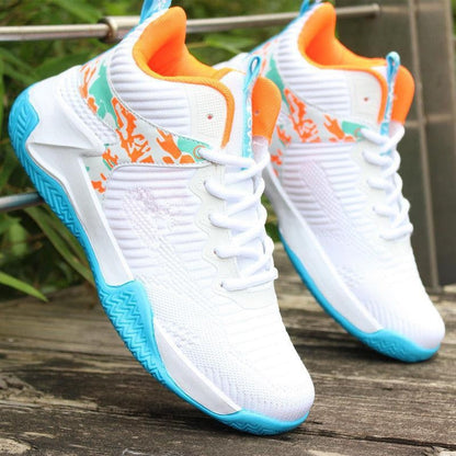 Damen Basketball-Sneaker Sportlich Leicht Atmungsaktiv