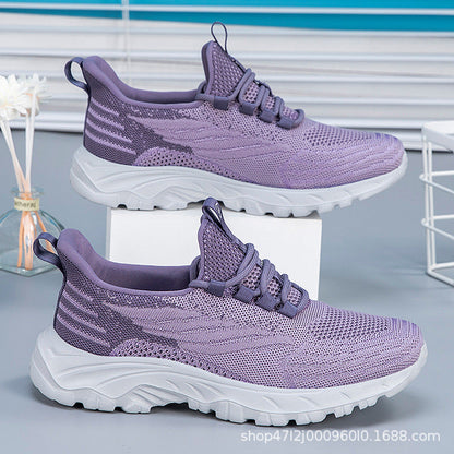 Damen Sneaker Atmungsaktiv Flexibel Sportschuhe - BerlinGlamour