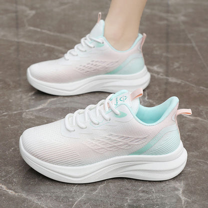 Damen Laufschuhe Atmungsaktiv Elastisch Leicht