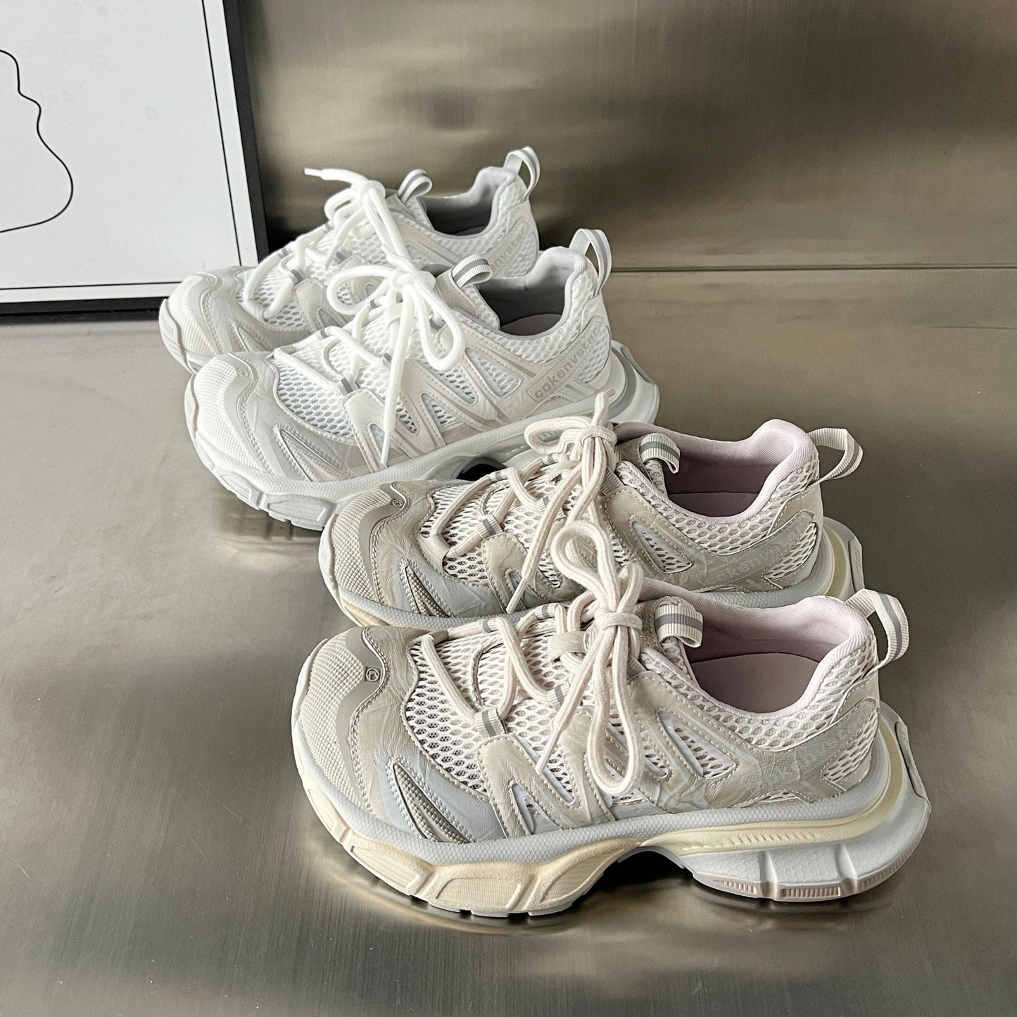 Damen Sneaker Sportlich Heidi Schuhe Mode