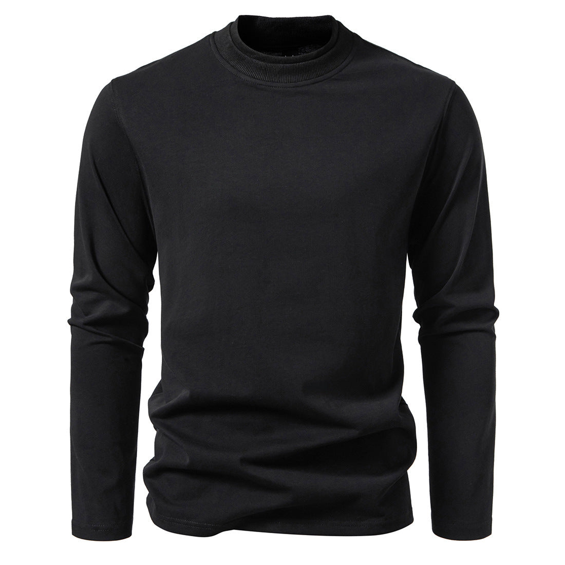 Herren Langarmshirt Moderne Trendmode