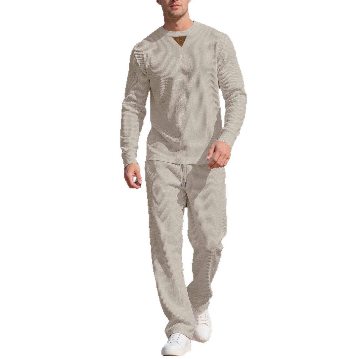 Herren Langarm-Set Modern mit Struktur und Style