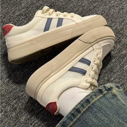 Damen Sneaker Atmungsaktiv Leicht Laufsohle