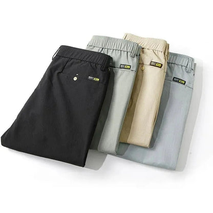 Herren Hosen Slim Fit Gerade Schnitt