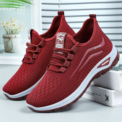 Damen Laufschuhe Atmungsaktiv Elastisch Komfortabel