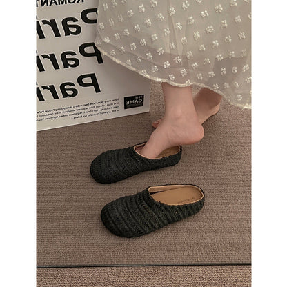 Damen Hausschuhe Warm Bequem Heidi Stil