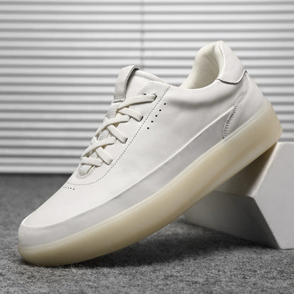 Damen Sneaker Leder Schuhe Bequem Mit Dämpfung - BerlinGlamour