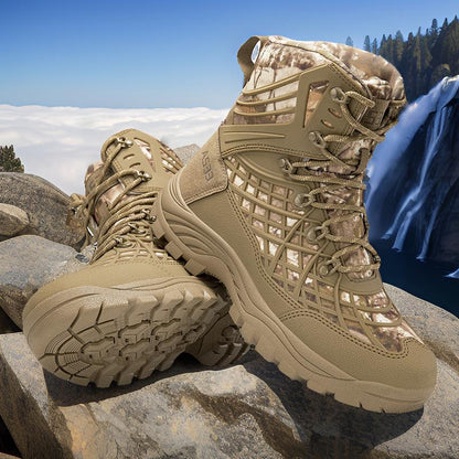Wanderschuhe Herren Waterproof Atmungsaktiv Rutschfest