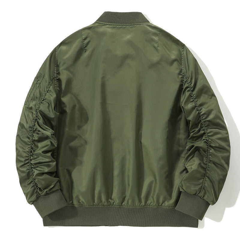 Herren Bomberjacke Funktionell Wasserdicht Mit Taschen