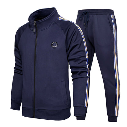 Herren Sportanzug Set atmungsaktiv mit Taschen