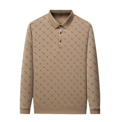Herren Poloshirt Langarm Atmungsaktiv Modern