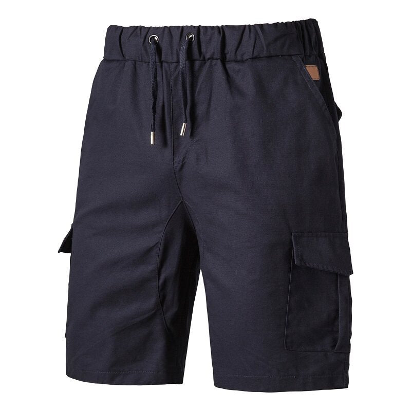 Herren Cargo Shorts Bequem Elastisch mit Taschen - BerlinGlamour
