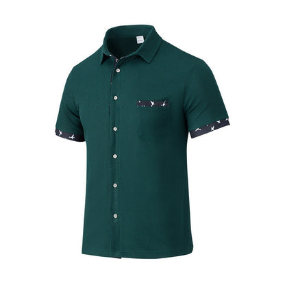 Herren Kurzarmhemd Modern Stilvoll Berlin