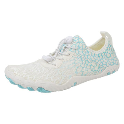 Damen Freizeitschuhe Aqua Flexibel Rutschfest Schnellschnürsystem