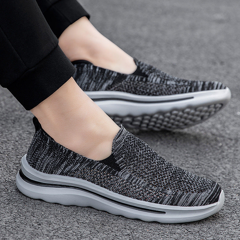 Damen Sneaker Slip-On Atmungsaktiv Comfort Mesh