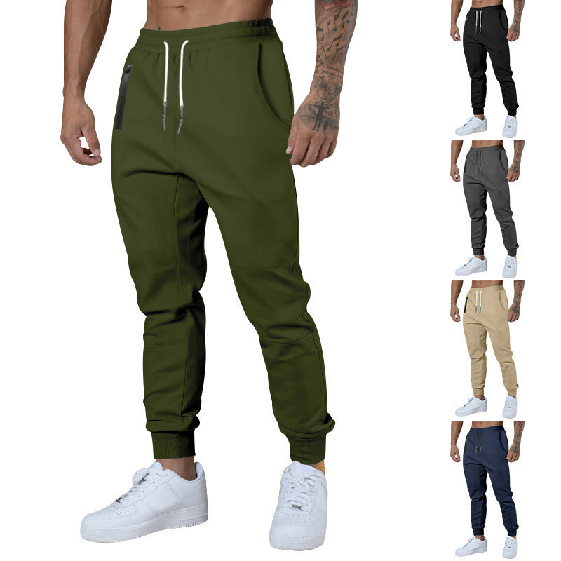 Herren Jogginghose Sportlich Funktionshose Mit Taschen