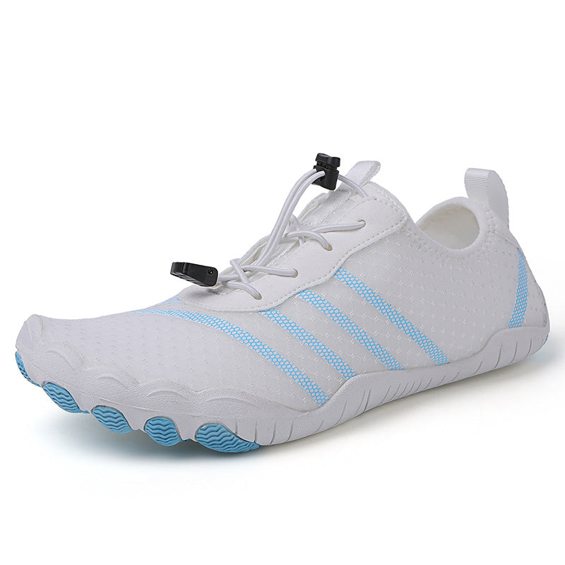 Damen Badeschuhe Sportlich Schnellschnürsystem Wasser Schuhe