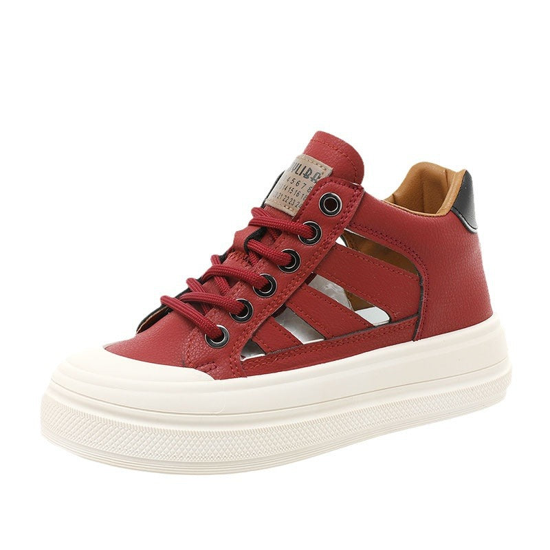Damen Sneaker High-Top atmungsaktiv rutschfest