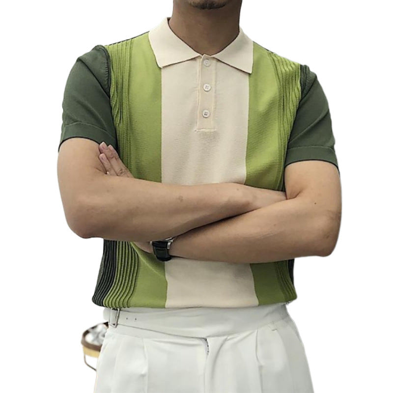 Herren Polo-Shirt Modern mit Struktur Optik Berlin