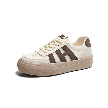Damen Sneaker Plateau Schuhe Komfortabel Modern
