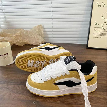 Damen Sneaker Sportlich Veloursleder Atmungsaktiv