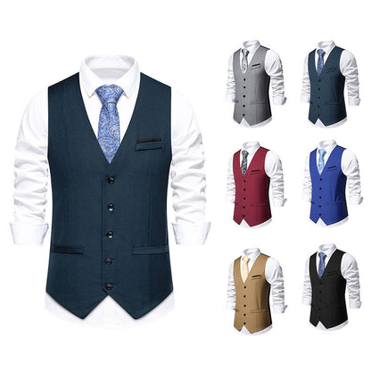Herren Weste Elegant Modern Klassisch