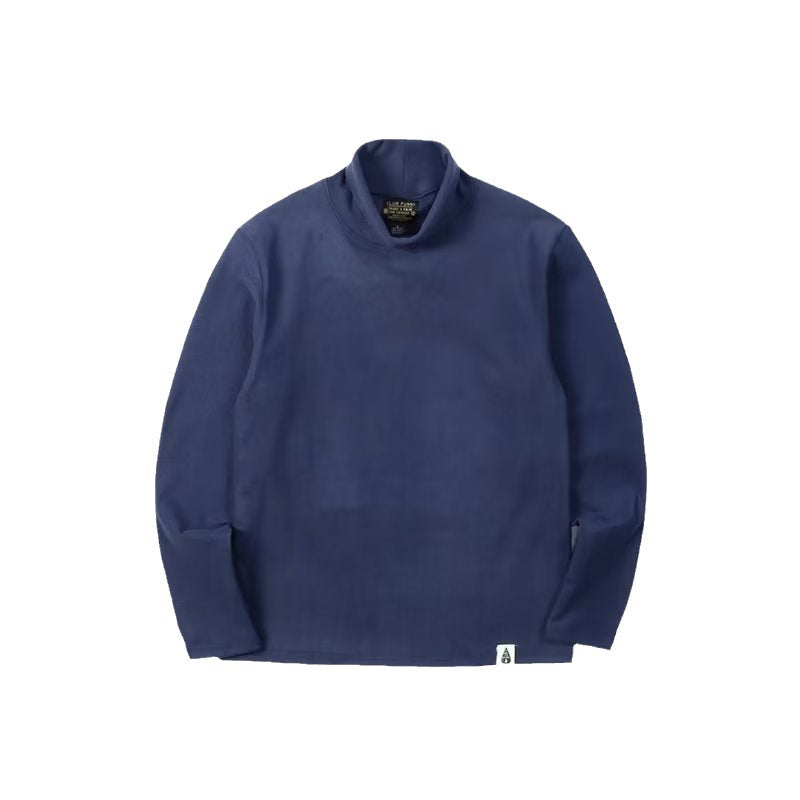 Herren Pullover Weich Hochkragen Modern