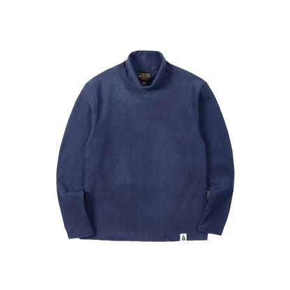 Herren Pullover Weich Hochkragen Modern