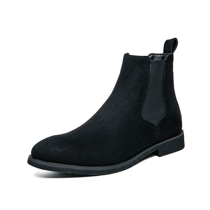 Damen Chelsea Stiefel Elegante Schwarz