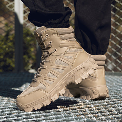 Herren Wanderschuhe Robust Rutschfest Outdoor - BerlinGlamour