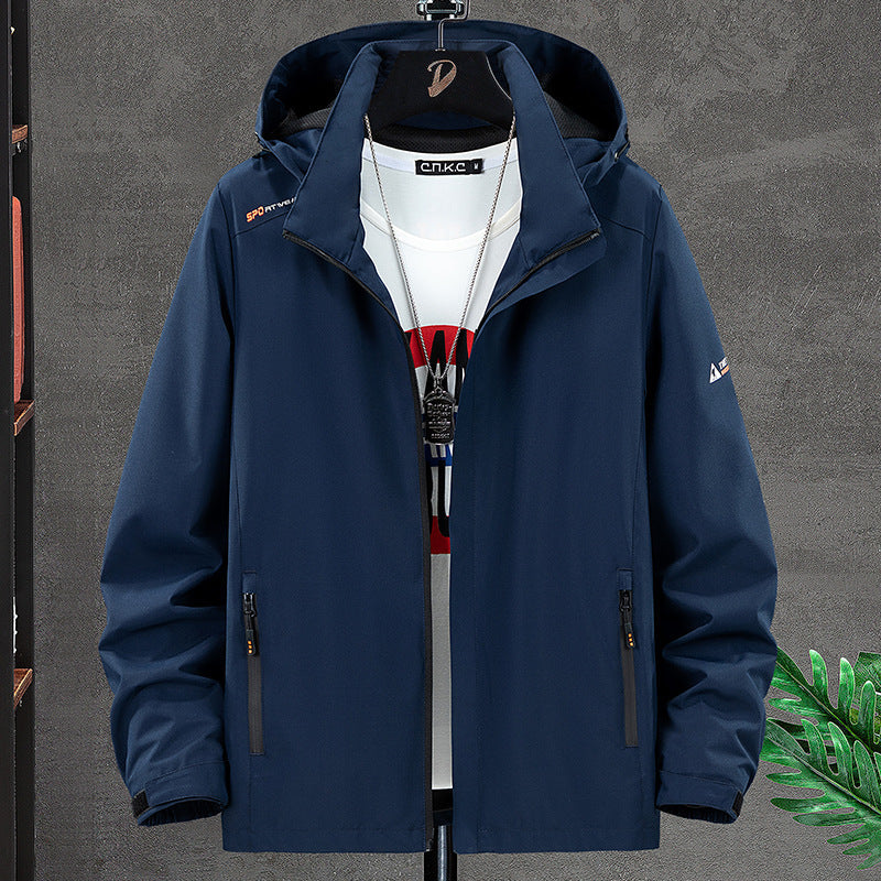 Herren Outdoor-Jacke Wasserabweisend Multifunktions