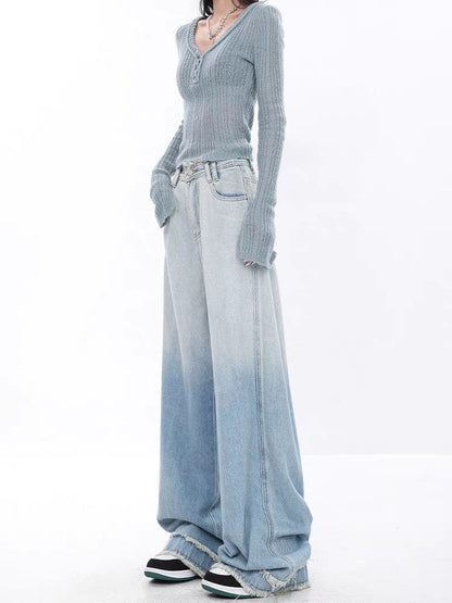Weite Damen Jeanshosen Mit Stretch