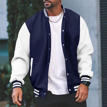 Herren Sportjacke Casual College Style