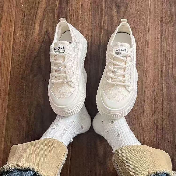 Damen Sneaker Trendy Strukturiert Rutschfest