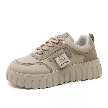 Damen Sneaker Chunky bequem mit weicher Gummisohle