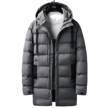 Herren Winterjacke Isoliert Verstellbarer Kragen