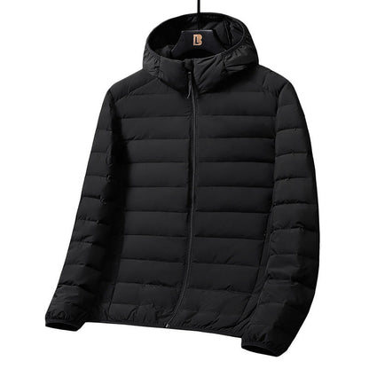Isolierte Herren Steppjacke Leicht Warm