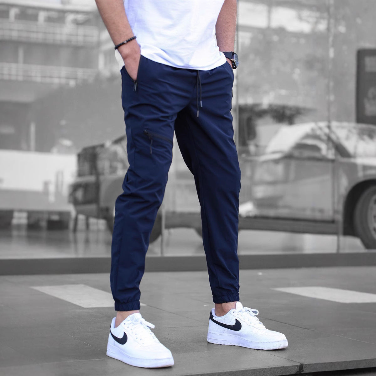 Herren Trekkinghose Sportlich Elastisch Bequem