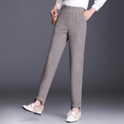 Damen Hose Elastisch Mit Taschen Comfort