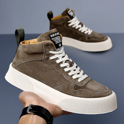 Damen Sneaker High-Top Sportlich Komfortabel Laufschuhe