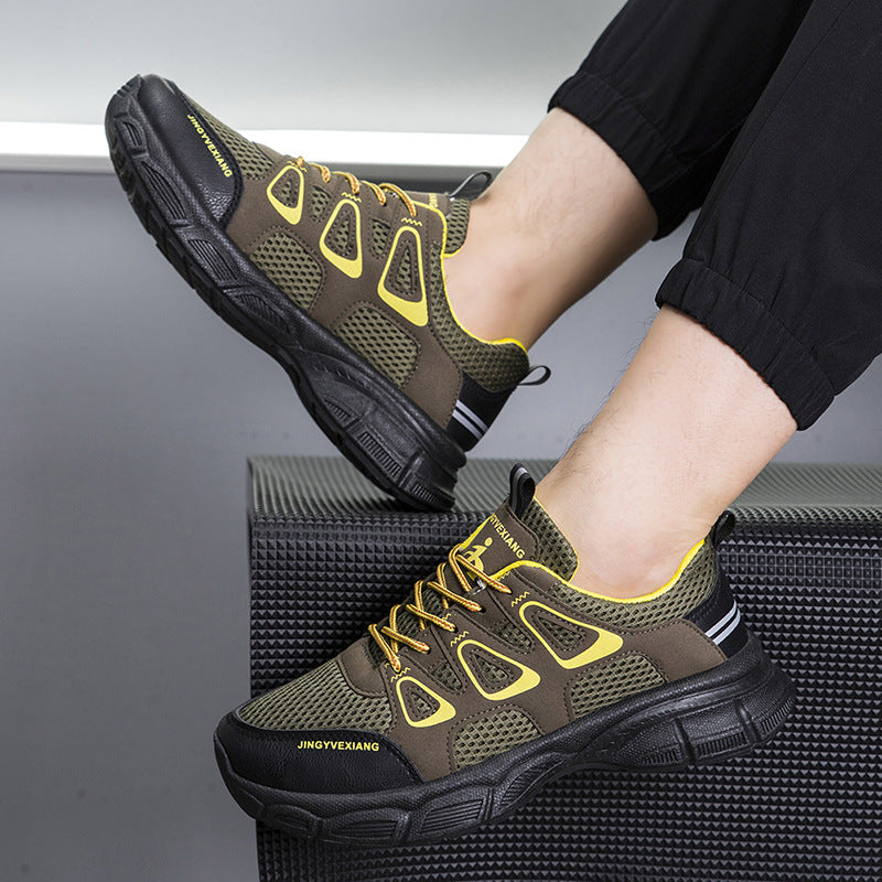 Damen Sneaker Sportlich Atmungsaktiv Rutschfest Elastisch