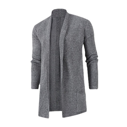 Herren Strickjacke Offen Modern Minimalistisch