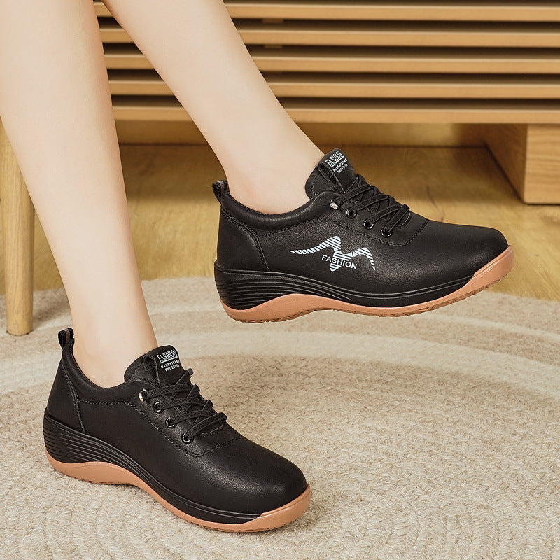 Damen Sneaker Komfort Orthopädisch Rutschfest