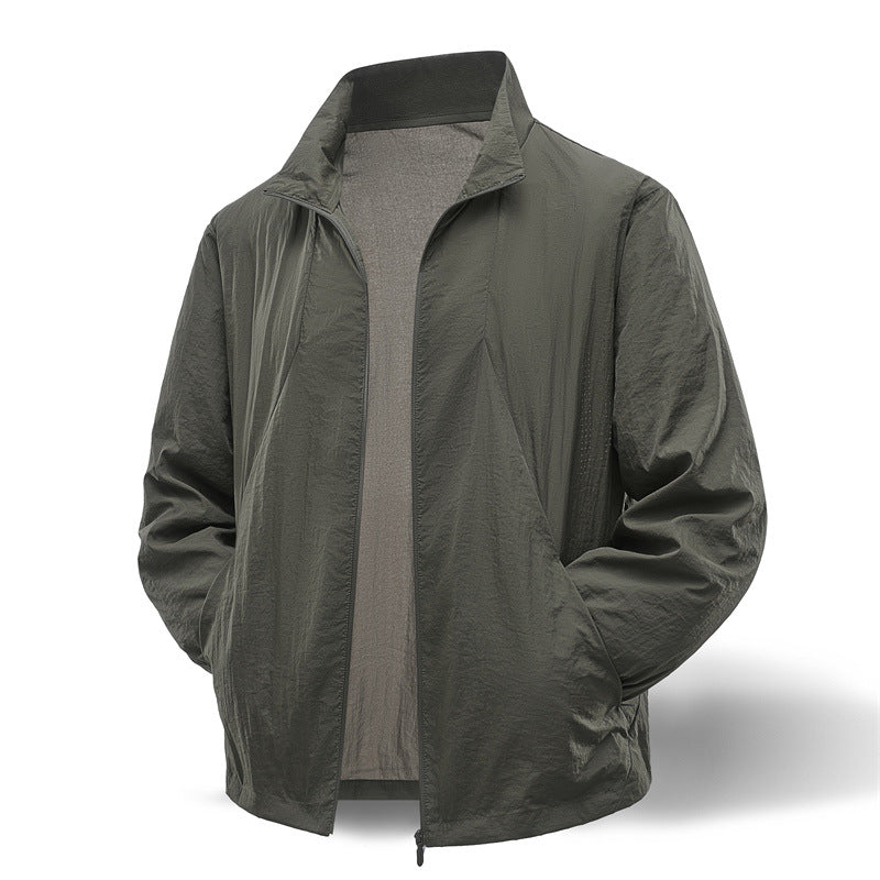 Herren Windjacke Reflektierend Leicht Wasserdicht - BerlinGlamour