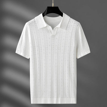 Herren Poloshirt aus Baumwolle Elegant Modern