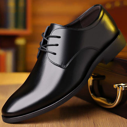 Herren Schnürschuhe Elegantes Business Schuhe Glänzend Bequem - BerlinGlamour