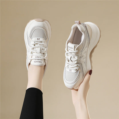Damen Sneaker Chunky atmungsaktiv Stoßdämpfend Mode