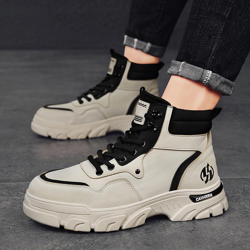 Damen Sneaker High-Top robust atmungsaktiv rutschfest
