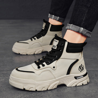 Damen Sneaker High-Top robust atmungsaktiv rutschfest